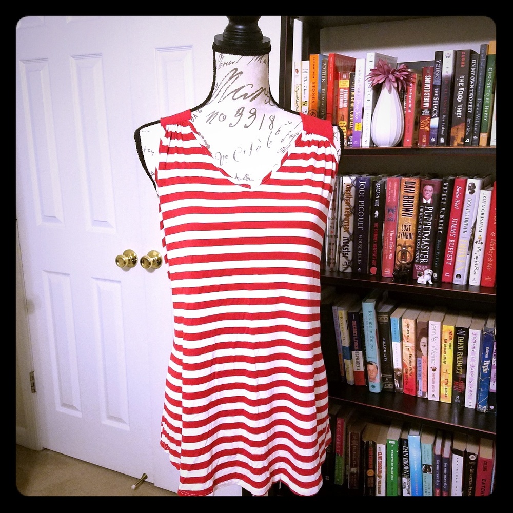Stripped Tank Top